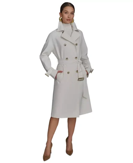Women's Double-Breasted Trench Coat